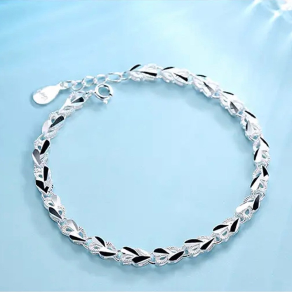 925 Sterling Silver Bracelets Zircon Charm Women Bracelets Silver 925 Jewelry - Picture 6 of 6